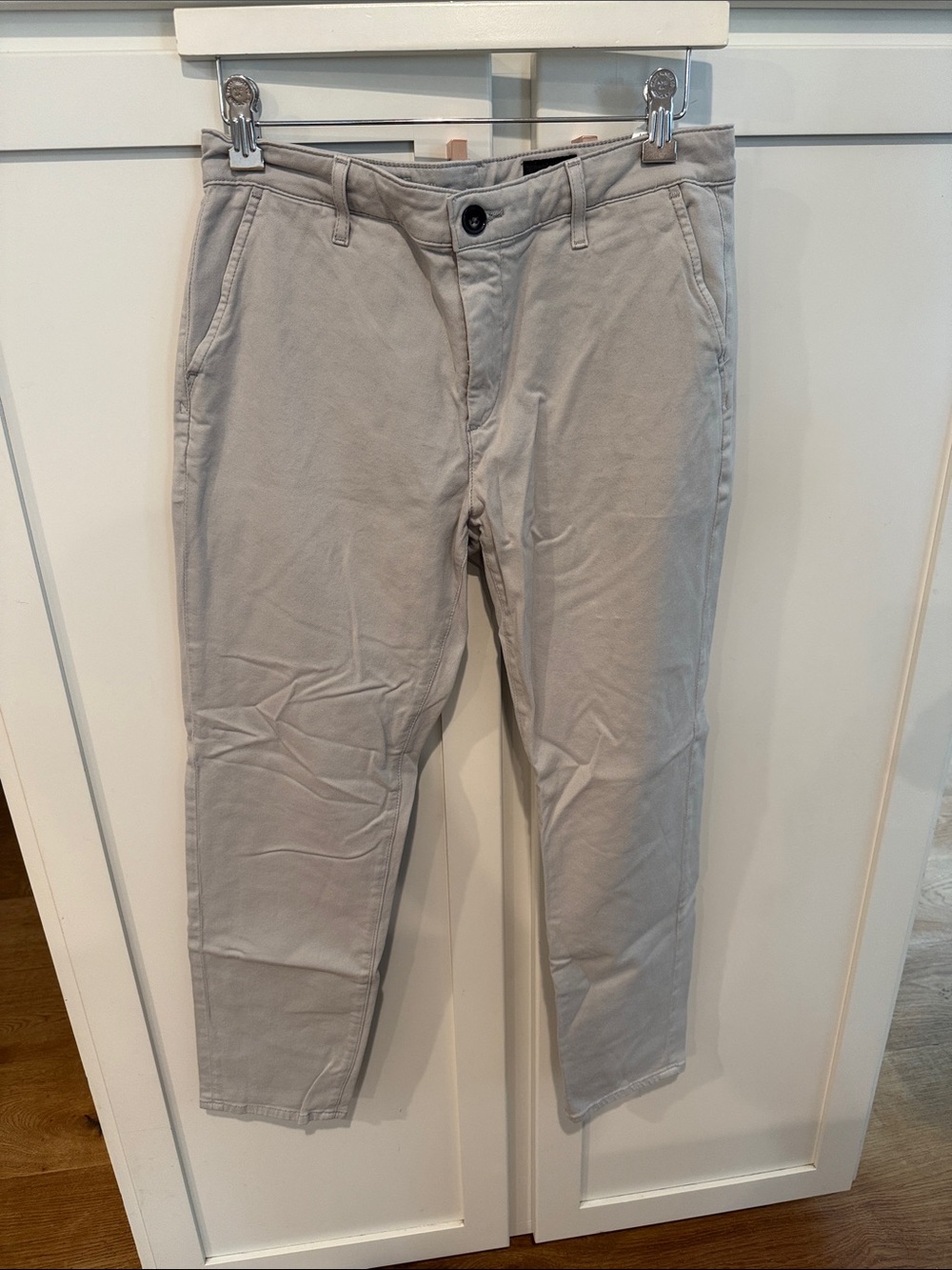 Women’s AG Caden Pants in Light Gray